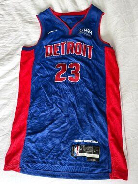 Jaden Ivey 23 Detroit Pistons Basketball Jersey Nike / NBA